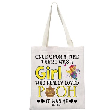 GJTIM Movie Inspired Pooh Bear Travel Bag - Pooh Zipper Pouch for Bear Lovers