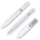 Genuine Czech Glass Nail File Set - Multi-Functional Shiner Buffer, Double Sided Different Grit Etched Surface, Manicure &amp; Pedicure, Professional Nail Care Tool, EU Quality by GLADZY