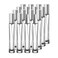 Travel Perfume Bottle Refillable, 16pcs 10ML Mini Glass Perfume Containers with Funnel and Label, Empty Portable Leak-proof Fragrance Bottles Spray Atomizer Pump Bottle Kit for Toiletries