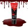 GL-Turelifes Halloween Fake Blood Paint Makeup, Coagulated Blood Scab Blood Gel, Special Effects Wound Modeling SFX Makeup for Zombie Vampire Monster Cosplay Mouth Clothes Dress Up 1.06oz (Dark Red)