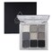 GL-Turelifes 9 Colors Matte&amp;Pearl Black Eyeshadow Palette, Smoky Eye Shadow Makeup, Silver Glitter Grey Eyeshadow with Mirror Waterproof Sweat-proof Long Lasting Highly Pigmented Eye Shadows (Gray)