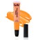 Go Ho Orange Face Paint Stick,Water Based Cream Orange Face Body Paint Washable for Halloween Cosplay SFX Tiger Pumpkin Makeup