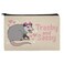 Trashy and Sassy Opossum Funny Makeup Cosmetic Bag Organizer Pouch