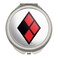 GRAPHICS &amp; MORE Harley Quinn Diamond Logo Compact Travel Purse Handbag Makeup Mirror