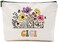 Cici Wildflowers Gifts For Mother's Day Makeup Bags - Cici Flower Gift Bags - Mom Birthday Gifts - Travel Cosmetic Bag For Birthday