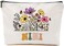 Nini Wildflowers Gifts For Mother's Day Makeup Bags - Nini Flower Gift Bags - Mom Birthday Gifts - Travel Cosmetic Bag For Birthday