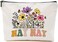 Nay Nay Wildflowers Gifts For Mother's Day Makeup Bags - Nay Nay Flower Gift Bags - Mom Birthday Gifts - Travel Cosmetic Bag For Birthday