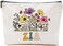 Zia Wildflowers Gifts For Mother's Day Makeup Bags - Zia Flower Gift Bags - Mom Birthday Gifts - Travel Cosmetic Bag For Birthday