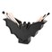 GUTE Bat Makeup Brush Holder - 7" L x 5" H - Vanity Desk &amp; Office Organizer - Pen &amp; Brush Holder, Goth Decor