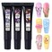 3D Gel Nail Art 10g No Wipe Clear Black White Nail Sculpting Gel, Gel Liner 3D Nail Gel Sculpting Gel Embossed Gel Candy Gel Molding Gel for Nails 3PCS