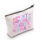 In My Double Digits Era Makeup Bag 10th Birthday Gift 10 Years Old Birthday Ten Birthday Gift Cosmetic Bag (IN MY DOUBLE DIGITS)