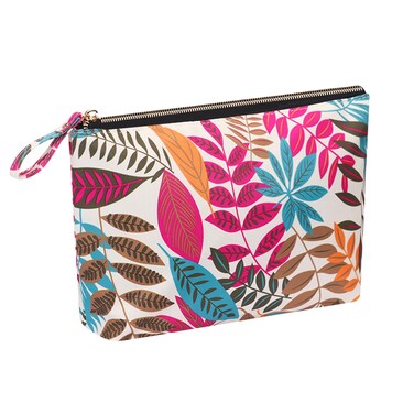 Travel Makeup Bags Cosmetic Case Toiletry Bag for Women, Maple Magenta