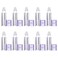 Healifty 10Pcs Essential Oil Roller Bottles Plastic Roll on Lip Balms Bottles Refillable Perfume Sample Bottles Lipstick Tube Empty Lip Balm Containers 6. 5ML Purple