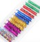Colored Lash Clusters, Colorful Lash Clusters, DIY Mixed 7 Color Lash Clusters, 8-14mm Multicolor Lashes D Curl Lashes Pack