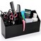 Hedume Hair Scissors Large Storage Box, Hair Salon Supplies Accessories Tool Station Desk Organizer Case, Salon Shear Holder, Professional Hairdressing Combs, Clips, Brushes Storage Racks Tool Box