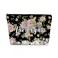Las Vegas Gifts Makeup Bag, Las Vegas Souvenir Las Vegas Lovers Gift Retro Flower Las Vegas Travel Vacation Cosmetic Bag for Women Mom Bestie Birthday Christmas Bachelorette Party Friendship Gifts