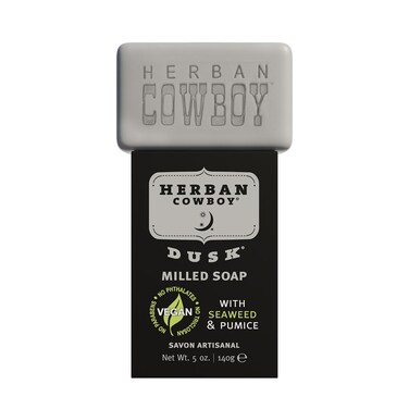 Herban Cowboy Dusk Body Soap with Hints of Cedar, Lavendar, Lime, and Sandalwood (5 oz)