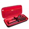 Hermitshell Hard Travel Case for TYMO Ring Hair Straightener Brush (Black+Red)