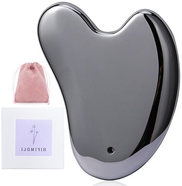 Terahertz Stone Gua Sha Facial Tools Face Body Gua Sha with Nice Box