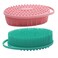 2Pack Silicone Body Scrubber - Multifunctional Body Bath Back Brush, Back Scrubber Shower Scrubber for Body Deep Cleaning and Exfoliation, Soft Silicone Loofah Suitable for All Skin Types