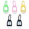 HomeSoGood 5PCS Portable Refillable Travel Bottles, Empty Container with Clip Silicone, 30ml Empty Squeeze Bottle Containers