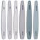 Nail File and Buffer Set, 6 Pcs Professional Nail File Kit for Acrylic and Natural Nails, 100/150/180/220/240/280/1000/4000 Grit Soft Nail Filer Gel Nail Files &amp; buffers Filing Emery Board Home Salon