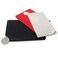 Honbay 2PCS Stainless Steel Compact Pocket Mirror Unbreakable Small Purse Mirror Rectangular Handheld Travel Makeup Mirror with Leather Case Holder for Women Men