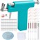 Ear Piercing Gun Kit,Reusable Professional Multi Purpose Ear Piercing Kit Nose Piercing Tools Set with 278 Pcs Stainless Steel Stud Earrings and Earrings Backs for Salon and Home Piercing