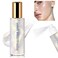 Body Glitter Spray, Moisturizing Bronze Body Shimmer Luminizer Glow Illuminator Quick-Drying and Non-Sticky Glitter Spray Liquid Highlighter Spray for Face Hair Body Glitter, 60ML -Silver