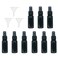 HOSL 36Pack 1 Ounce spray bottles Refillable Fine Mist Spray Bottles Perfume Sprayer Bottle Cosmetic Atomizers Spray Bottles for cleaning (Black)