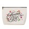 HOWDOUDO Flower Girl Gift - Bridal Party Gifts, Makeup Bag for Women