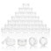 50 Count 3 Gram Sample Containers, Clear Lip Balm Containers with Lids, Small Plastic Sample Jars with 4 Mini Spoons, 50pcs Labels (Clear Lid)