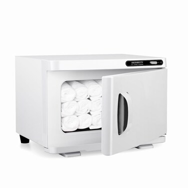 Electric Towel Warmer, Hot Towel Warmer, Professional Towel Warmer Cabinet, 8L Capacity, Hot Towel Cabinet for Spa, Beauty, Salon Use (White)