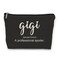 huester Gigi Gifts Makeup Bag, Gigi Gifts for Grandma Make Up Bag, Mothers Day Gifts for Gigi, Grandma Gifts, Gigi A Professional Spoiler Cosmetic Bag Travel Makeup Pouch Gifts for Gigi Grandma Purse