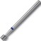 3/32'' Diamond Nail Drill Bit, Professional Flat Cylindrical Shape Cuticle Nail Drill Bits for Acrylic Gel Nails Dry Manicure Pedicure Shape Remove Tools (Medium)