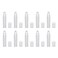 Empty Bottle, 10pcs 7ML Roll On Bottle, Plastic Travel Portable Empty Refillable Perfume Essential Oil Roller Bottles