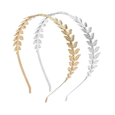 idealway Greek Goddess Leaf Headband for Little girl Roman Bridal Hair Crown Birthday Party Jewelry