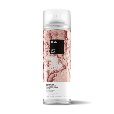 IGK JET LAG Invisible Dry Shampoo   Weightless + Refresh Style   Vegan + Cruelty Free