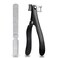 360&deg; Rotating Nail Clippers for Seniors,Long Handle Toenail Clippers for Thick Toenails Fingernails,Ergonomic Nail Cutter for Men Women Premium Steel Nail Trimmer with Glass Nail File