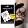 Semi Permanent Tattoos, realistic tattoo, party tattoo, cool boy tattoo, waterproof and non-reflective, exquisite packaging, unique design (Jolly Roger)