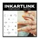 Tattoo Tech, 2 Sheets Medium Semi Permanent Tattoo, Adult Art Design Temporary Tattoos, Lasts 1-2 Weeks (Henna Finger Tattoo for Women 2)
