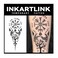 Tattoo Tech, 2 Sheets Large Semi Permanent Tattoo, Adult Art Design Temporary Tattoos, Lasts 1-2 Weeks, Waterproof, Realistic Look, No Adhesive, No Reflection (Ancient Symbols)