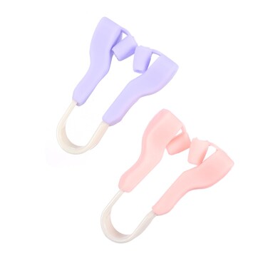 Ipetboom Nose Shaper Up Lifting Clip, 2pcs Nose Bridge Booster Nose Plugs Without Surgery Beauty Tool Nose up Device Nose Shaper Clip Nose Tool Nose Slimming Device Nose High Up Tool