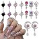 16pcs Cross Star Nail Charms Y2k Scepter Nail Charm Moon Nail Art Charms Nail Rhinestones 3D Nail Gems Star Nail Charms for Acrylic Nails Star Charms for Nails Metal Nail Jewels for Nail Art Supplies