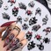24pcs Halloween Nail Charms for Acrylic Nails 3D Alloy Halloween Nail Art Charms Skeleton Snake Spider Charms for Nails Skull Nail Charms Y2k Metal Nail Jewels for Nail Art Supplies Women Nail Designs