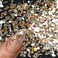 50pcs Shiny Zircon Flatback Rhinestones for Nails 2-4mm Mini Nail Rhinestones for Nail Art Rhinestone Nail Charms Champagne Gold Nail Gems 3D Multi-shapes Nail Diamonds Nail Crystals Nail Decorations