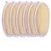 Jaunty Natural Loofah (5PC Pack) Sponge Exfoliating Body Scrubber Made with Eco-Friendly and Biodegradable Suitable for Women, Babies and Men,