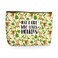 Cute Monkey Print Makeup Bag Monkey Gifts Cosmetic Travel Bag Monkey Accessories Decor Stuff for Animal Monkey Lovers Women Girls Sister Best Friend Mom Funny Skincare Bag for Christmas Birthday