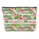 Cute Pink Flamingo Palm Leaves Floral Makeup Bag Flamingo Gifts Flamingo Decor Party Supplies Christmas Birthday Gifts for Women Flamingo Lovers Girl Daughter Friend Coworker Travel Toiletry Bag