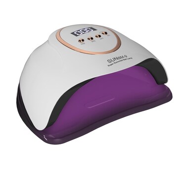 Professional UV Light Nail Lamp, 280W LED Nail Dryer Manicure Pedicure with Auto Shutoff, 66 Lamp Beads, 4 Timer Setting for UV Gel, UV Builder, Gel Nail Polish, Home, Manicure Store